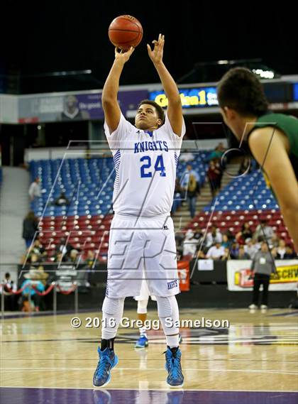 Thumbnail 2 in Mariposa County vs Brookside Christian (CIF SJS D5 Final) photogallery.