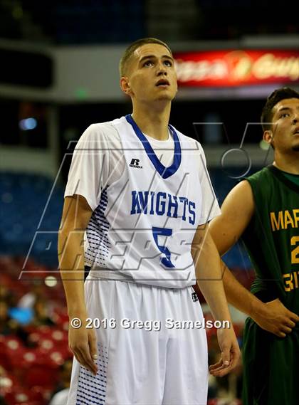 Thumbnail 3 in Mariposa County vs Brookside Christian (CIF SJS D5 Final) photogallery.