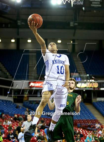Thumbnail 2 in Mariposa County vs Brookside Christian (CIF SJS D5 Final) photogallery.