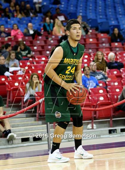 Thumbnail 2 in Mariposa County vs Brookside Christian (CIF SJS D5 Final) photogallery.