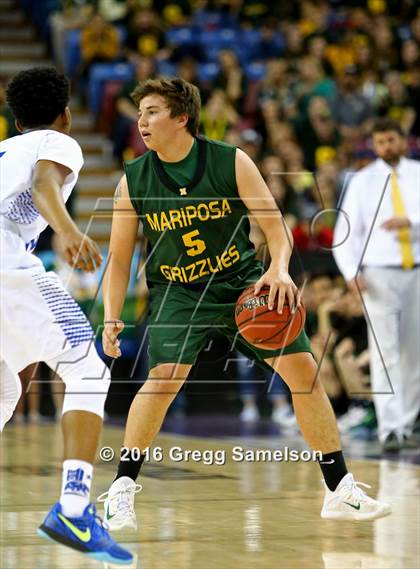 Thumbnail 2 in Mariposa County vs Brookside Christian (CIF SJS D5 Final) photogallery.