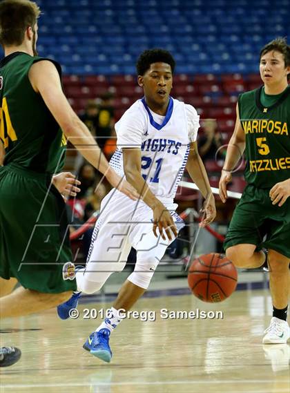 Thumbnail 2 in Mariposa County vs Brookside Christian (CIF SJS D5 Final) photogallery.