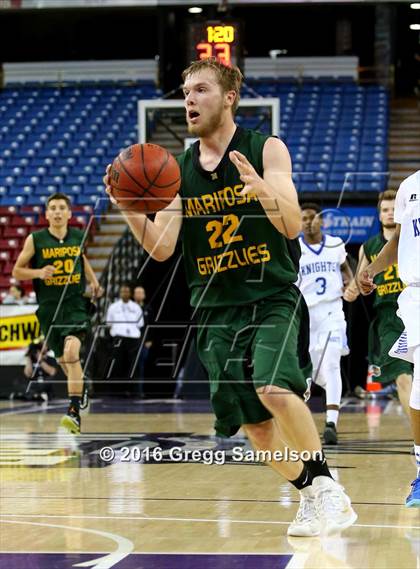 Thumbnail 1 in Mariposa County vs Brookside Christian (CIF SJS D5 Final) photogallery.