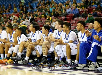 Thumbnail 2 in Mariposa County vs Brookside Christian (CIF SJS D5 Final) photogallery.