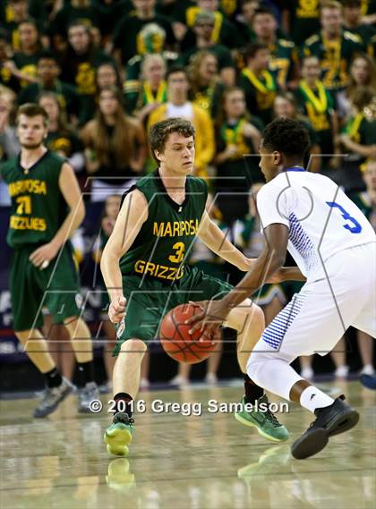 Thumbnail 2 in Mariposa County vs Brookside Christian (CIF SJS D5 Final) photogallery.