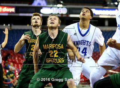 Thumbnail 3 in Mariposa County vs Brookside Christian (CIF SJS D5 Final) photogallery.