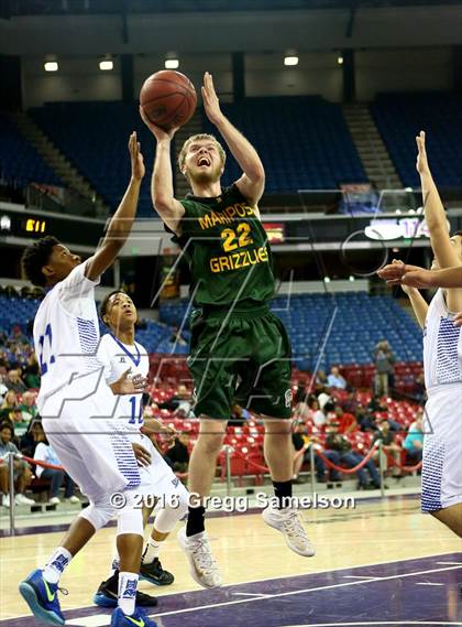 Thumbnail 1 in Mariposa County vs Brookside Christian (CIF SJS D5 Final) photogallery.