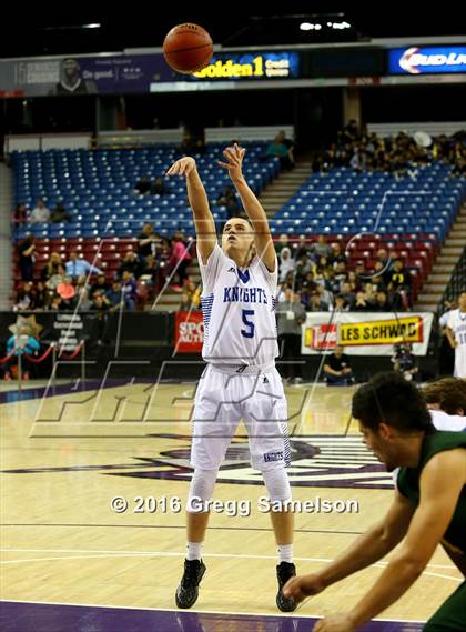 Thumbnail 1 in Mariposa County vs Brookside Christian (CIF SJS D5 Final) photogallery.
