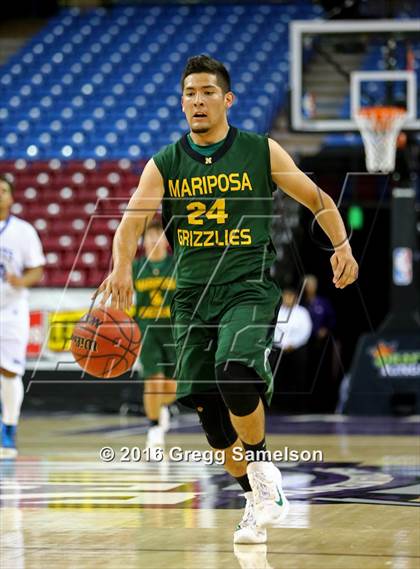 Thumbnail 2 in Mariposa County vs Brookside Christian (CIF SJS D5 Final) photogallery.