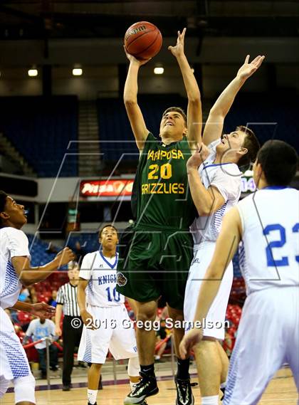 Thumbnail 3 in Mariposa County vs Brookside Christian (CIF SJS D5 Final) photogallery.