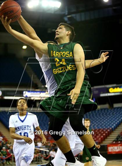 Thumbnail 2 in Mariposa County vs Brookside Christian (CIF SJS D5 Final) photogallery.