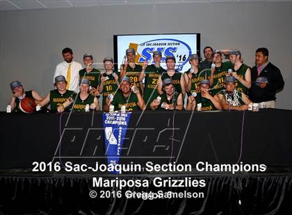 Thumbnail 3 in Mariposa County vs Brookside Christian (CIF SJS D5 Final) photogallery.