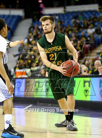 Thumbnail 3 in Mariposa County vs Brookside Christian (CIF SJS D5 Final) photogallery.