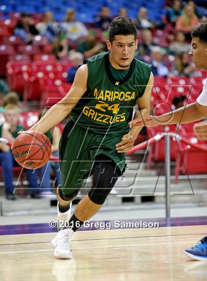 Thumbnail 3 in Mariposa County vs Brookside Christian (CIF SJS D5 Final) photogallery.