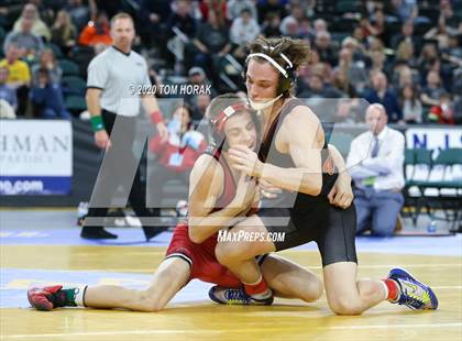 Thumbnail 2 in NJSIAA Boys Wrestling State Finals  photogallery.