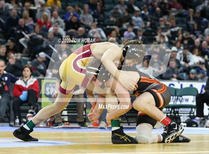 Thumbnail 2 in NJSIAA Boys Wrestling State Finals  photogallery.