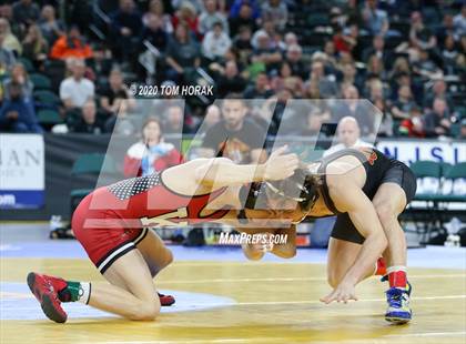 Thumbnail 1 in NJSIAA Boys Wrestling State Finals  photogallery.