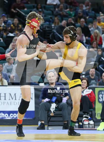 Thumbnail 1 in NJSIAA Boys Wrestling State Finals  photogallery.