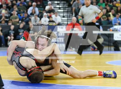 Thumbnail 2 in NJSIAA Boys Wrestling State Finals  photogallery.