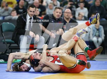 Thumbnail 1 in NJSIAA Boys Wrestling State Finals  photogallery.