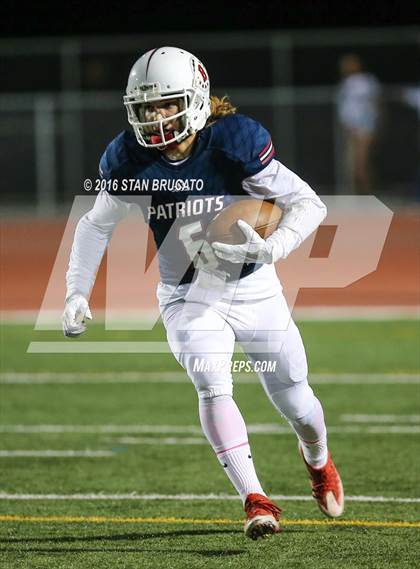 Thumbnail 1 in Northwood Timberwolves @ Beckman Patriots photogallery.