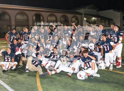 Thumbnail 3 in Northwood Timberwolves @ Beckman Patriots photogallery.