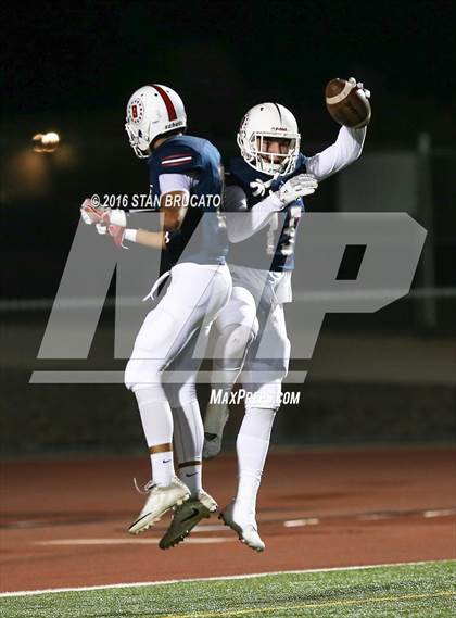 Thumbnail 1 in Northwood Timberwolves @ Beckman Patriots photogallery.