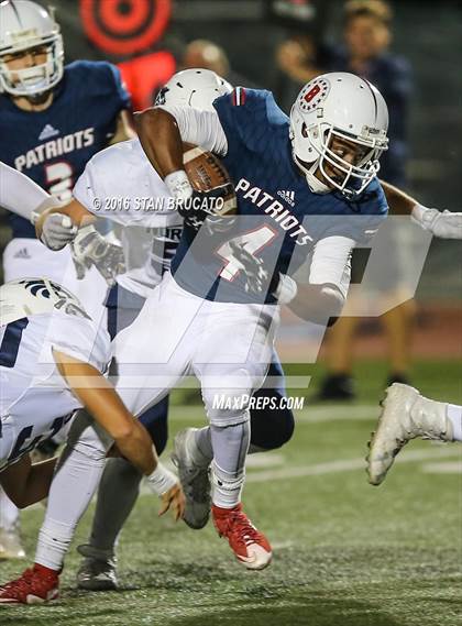 Thumbnail 1 in Northwood Timberwolves @ Beckman Patriots photogallery.