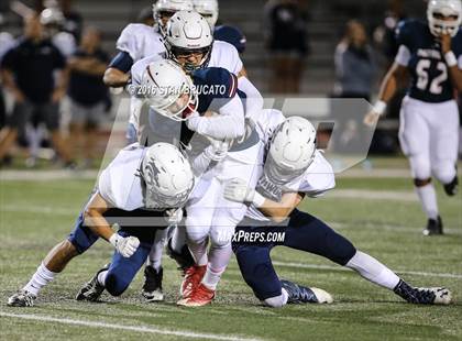 Thumbnail 2 in Northwood Timberwolves @ Beckman Patriots photogallery.