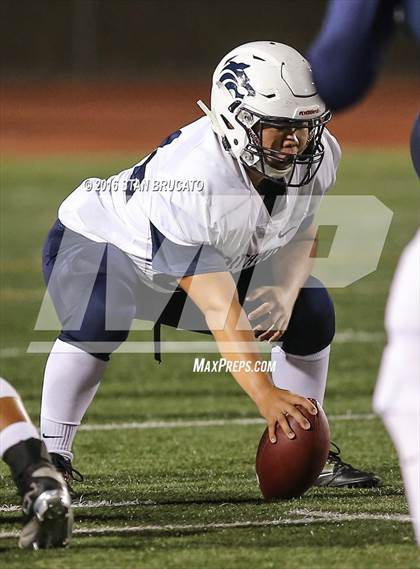 Thumbnail 2 in Northwood Timberwolves @ Beckman Patriots photogallery.
