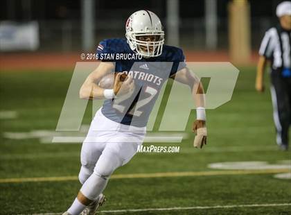 Thumbnail 3 in Northwood Timberwolves @ Beckman Patriots photogallery.