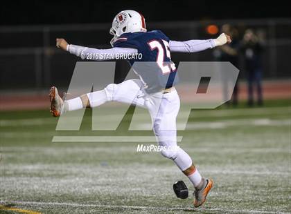 Thumbnail 3 in Northwood Timberwolves @ Beckman Patriots photogallery.