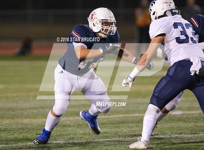 Thumbnail 3 in Northwood Timberwolves @ Beckman Patriots photogallery.