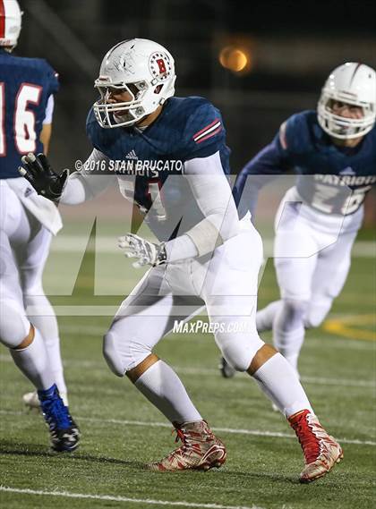 Thumbnail 1 in Northwood Timberwolves @ Beckman Patriots photogallery.