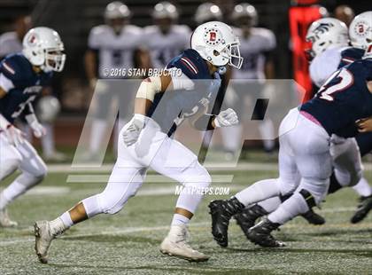 Thumbnail 3 in Northwood Timberwolves @ Beckman Patriots photogallery.