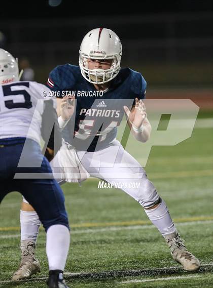 Thumbnail 1 in Northwood Timberwolves @ Beckman Patriots photogallery.