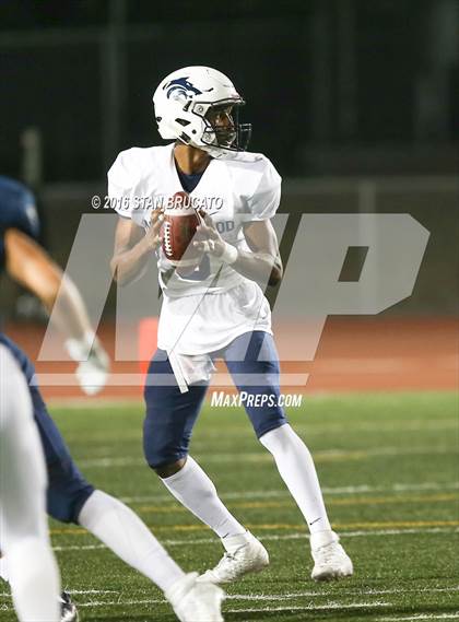 Thumbnail 1 in Northwood Timberwolves @ Beckman Patriots photogallery.