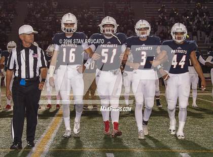 Thumbnail 3 in Northwood Timberwolves @ Beckman Patriots photogallery.