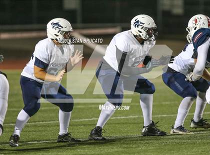Thumbnail 3 in Northwood Timberwolves @ Beckman Patriots photogallery.