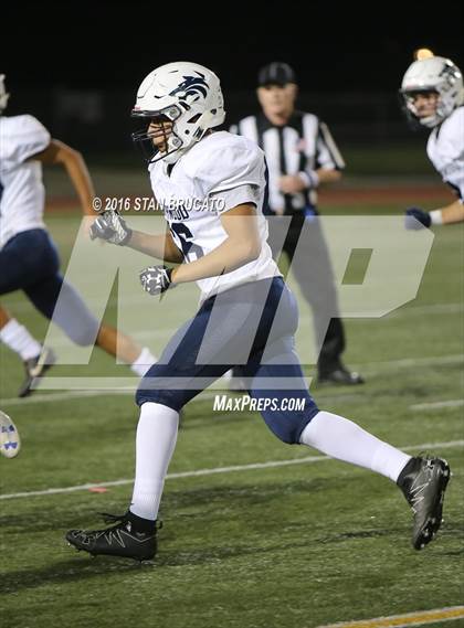 Thumbnail 1 in Northwood Timberwolves @ Beckman Patriots photogallery.