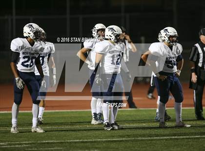 Thumbnail 1 in Northwood Timberwolves @ Beckman Patriots photogallery.