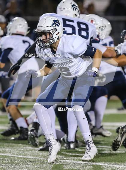 Thumbnail 2 in Northwood Timberwolves @ Beckman Patriots photogallery.