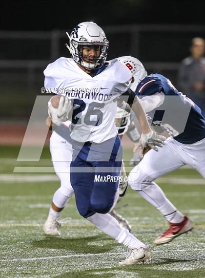 Thumbnail 2 in Northwood Timberwolves @ Beckman Patriots photogallery.