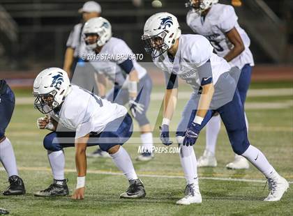 Thumbnail 2 in Northwood Timberwolves @ Beckman Patriots photogallery.