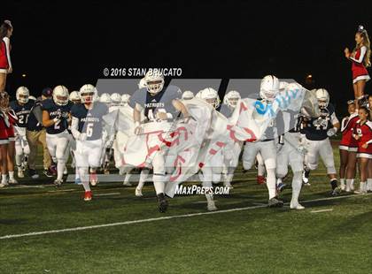 Thumbnail 2 in Northwood Timberwolves @ Beckman Patriots photogallery.
