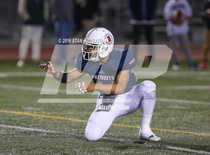 Thumbnail 2 in Northwood Timberwolves @ Beckman Patriots photogallery.