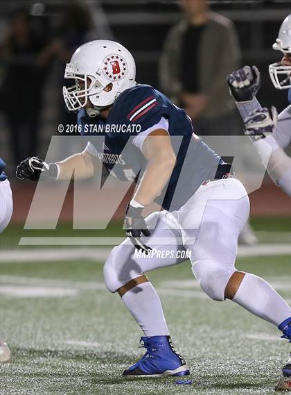 Thumbnail 1 in Northwood Timberwolves @ Beckman Patriots photogallery.