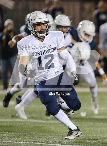 Thumbnail 2 in Northwood Timberwolves @ Beckman Patriots photogallery.