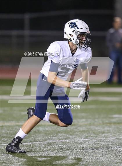Thumbnail 3 in Northwood Timberwolves @ Beckman Patriots photogallery.