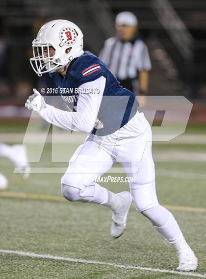 Thumbnail 3 in Northwood Timberwolves @ Beckman Patriots photogallery.